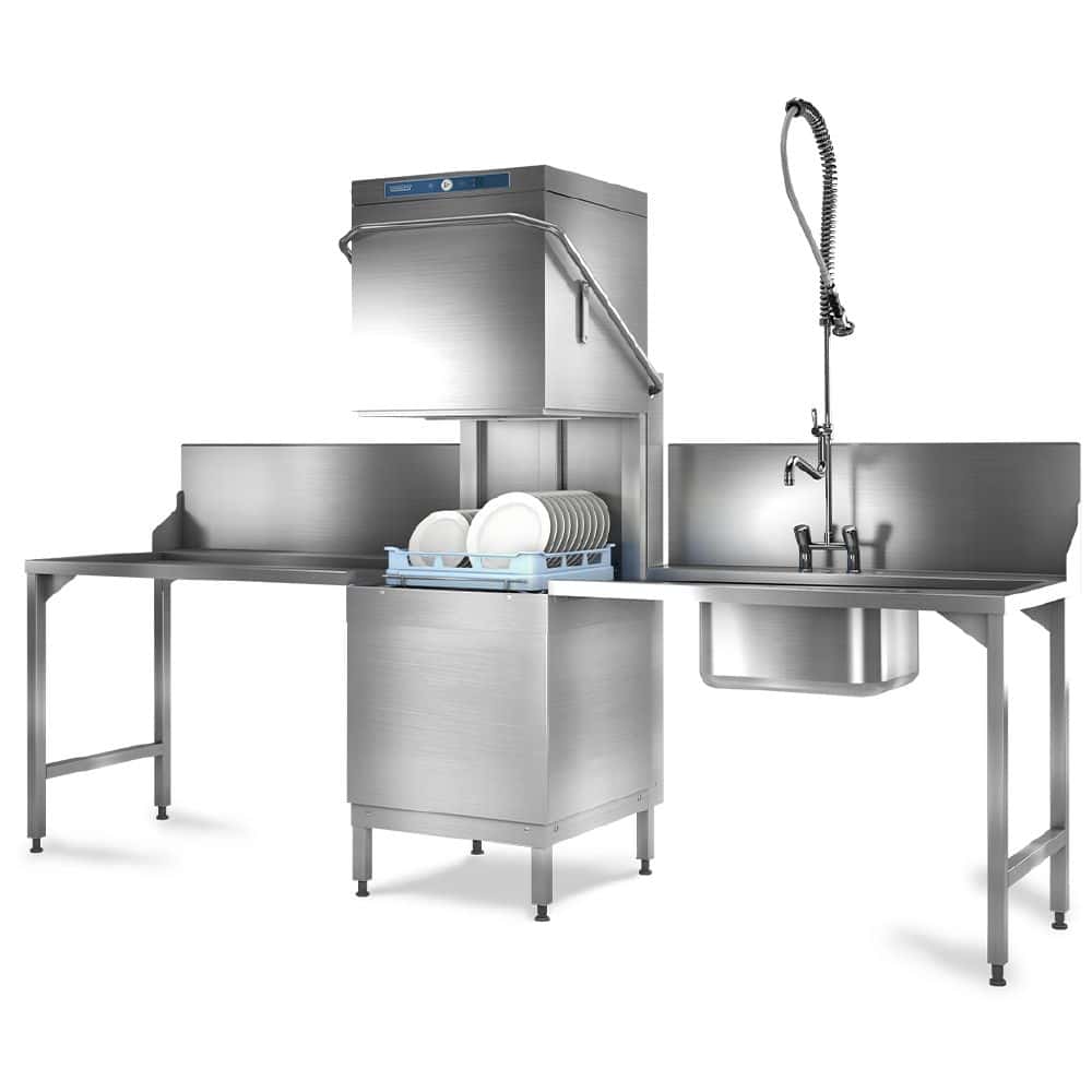 Hobart Ecomax Plus Pass Through Dishwasher H615 2200ml 7.1kW
