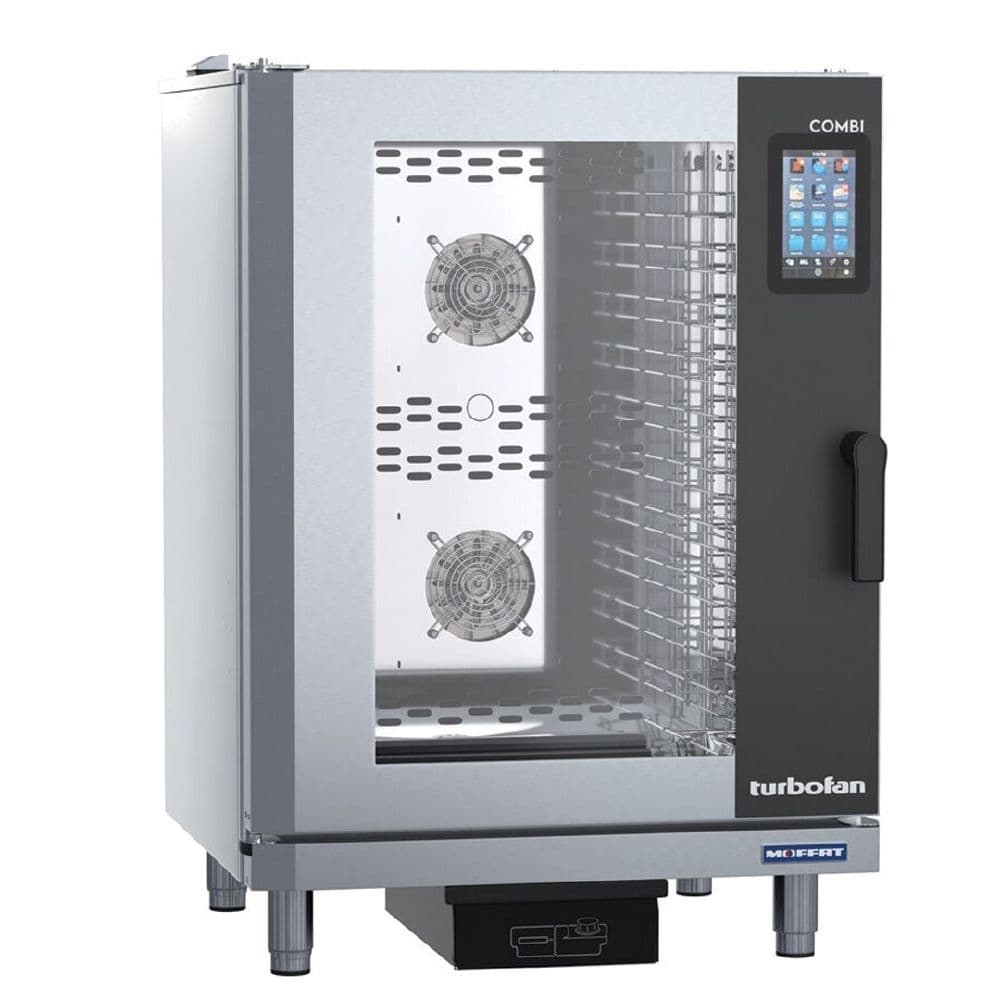 TURBOFAN Electric Combi Oven 10 Tray 1/1 GN - Touch 777mm EC40T10