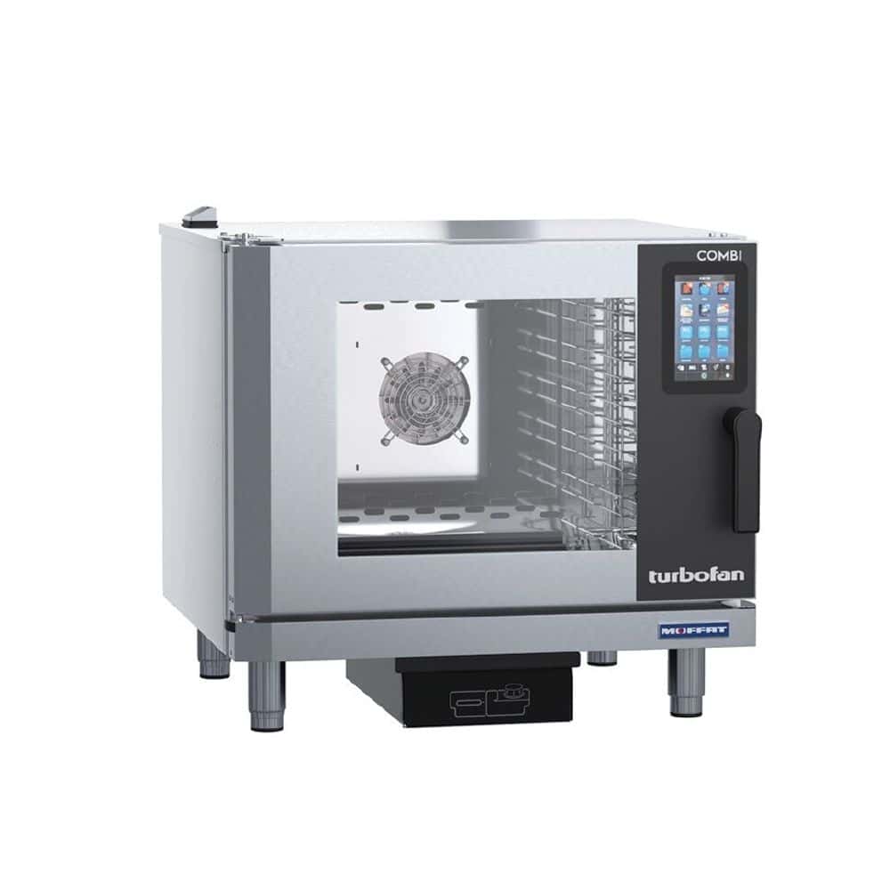 TURBOFAN Electric Combi Oven 5 Tray 1/1 GN Touch 777mm EC40T5
