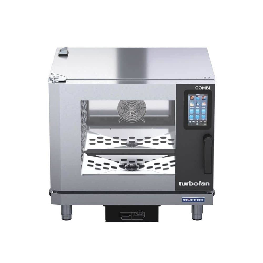TURBOFAN Electric Combi Oven 5 Tray 1/1 GN Touch 777mm EC40T5