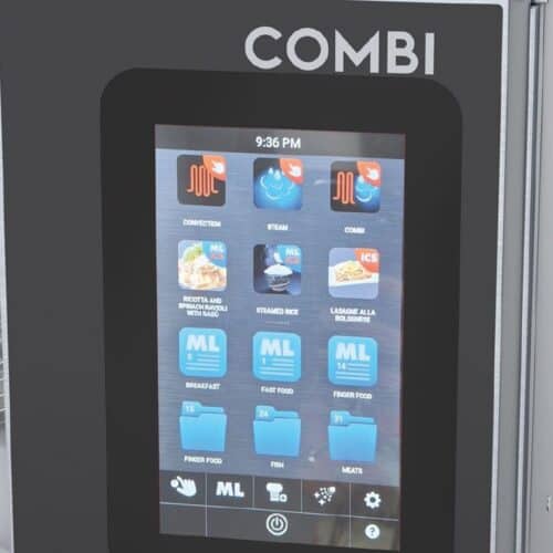 TURBOFAN Electric Combi Oven 5 Tray 1/1 GN Touch 777mm EC40T5