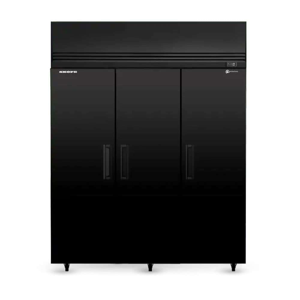 3 Door ActiveCore freezer with S/S solid doors LED Internal Lighting
