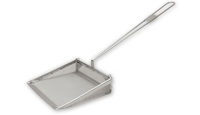 Skimmer Square Shovel Mesh 200mm Fine S/S