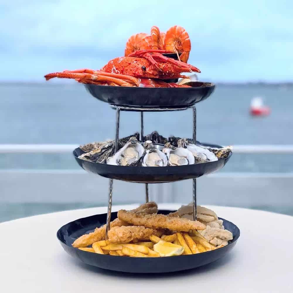 Platter Stand Medium 198mm S/S