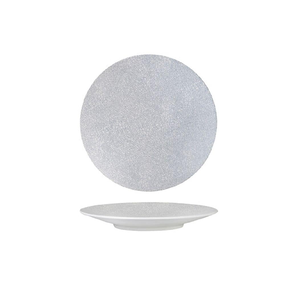 Luzerne Zen Grey Web Coupe Plate 205mm