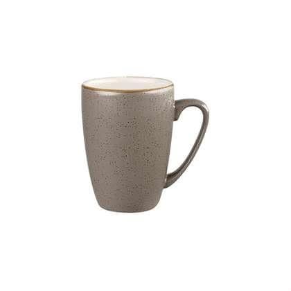 Peppercorn Grey Mug 340ml Stonecast