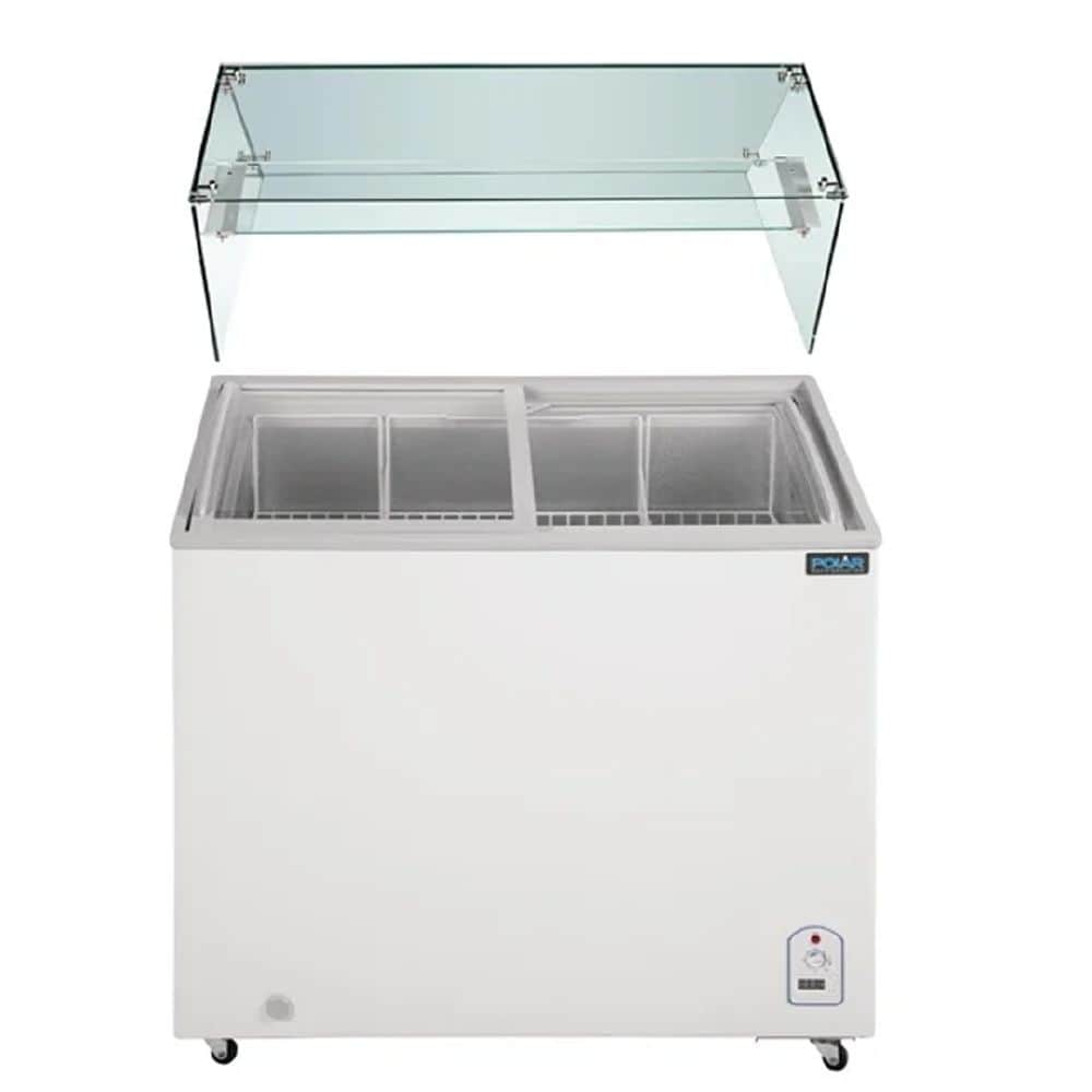 Polar G-Series Display Chest Freezer 200Ltr with Glass Surround