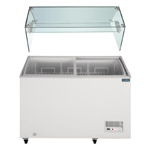 Polar G-Series Display Chest Freezer 270Ltr with Glass Surround