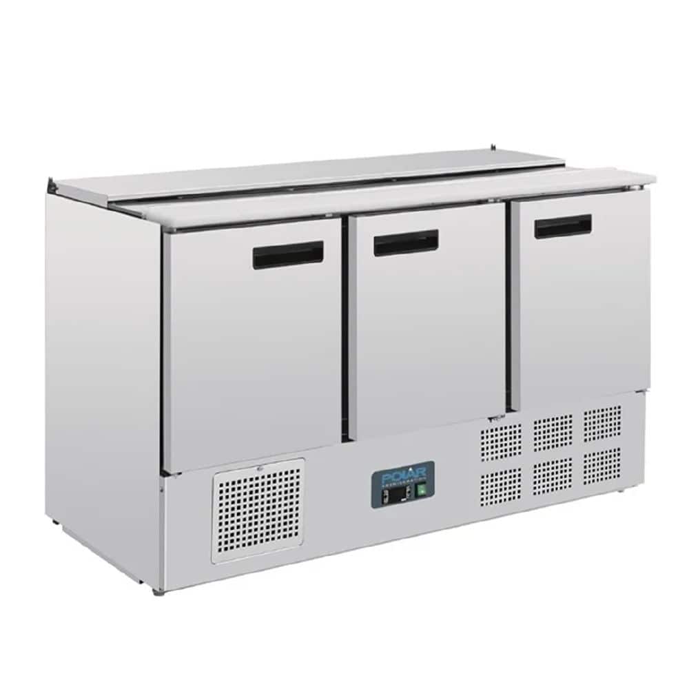 Polar G-Series Saladette Counter Fridge 368Ltr
