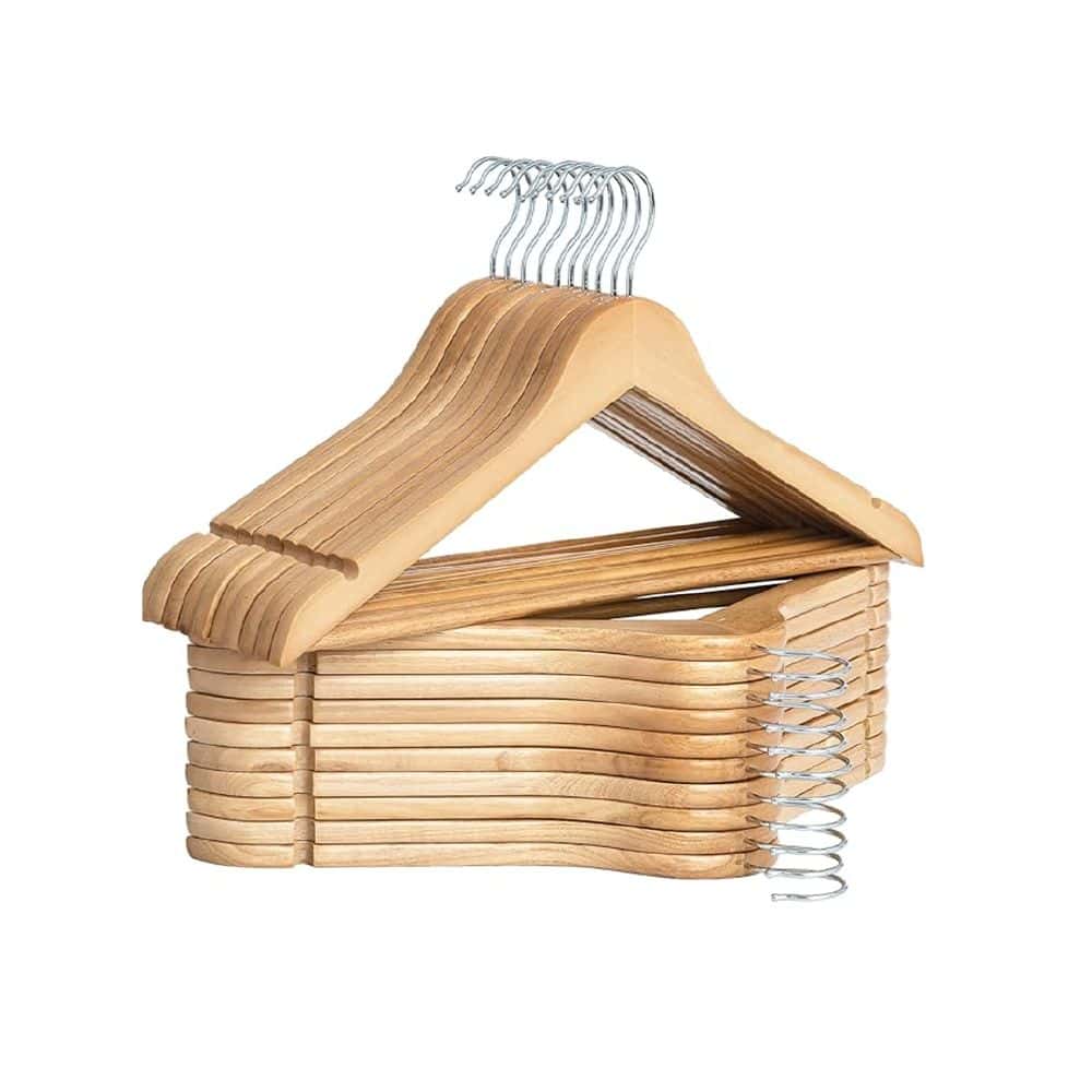 Coathanger Male Natural Wood
