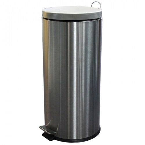 Bin Pedal 30 Litre St/Steel 30Dx53Hcm