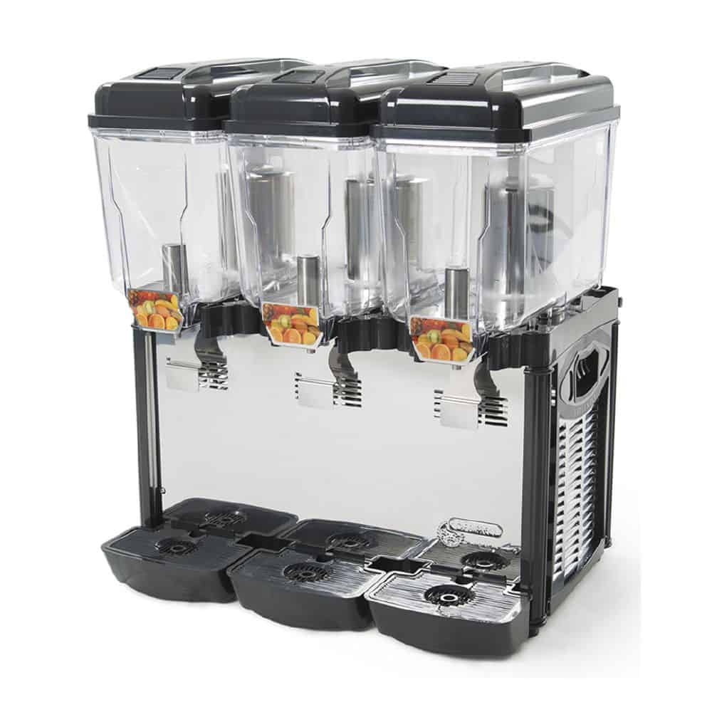 Cofrimell Coldream 3 Bowl Refrigerated Drink Dispenser 3 x 12Ltr Capacity