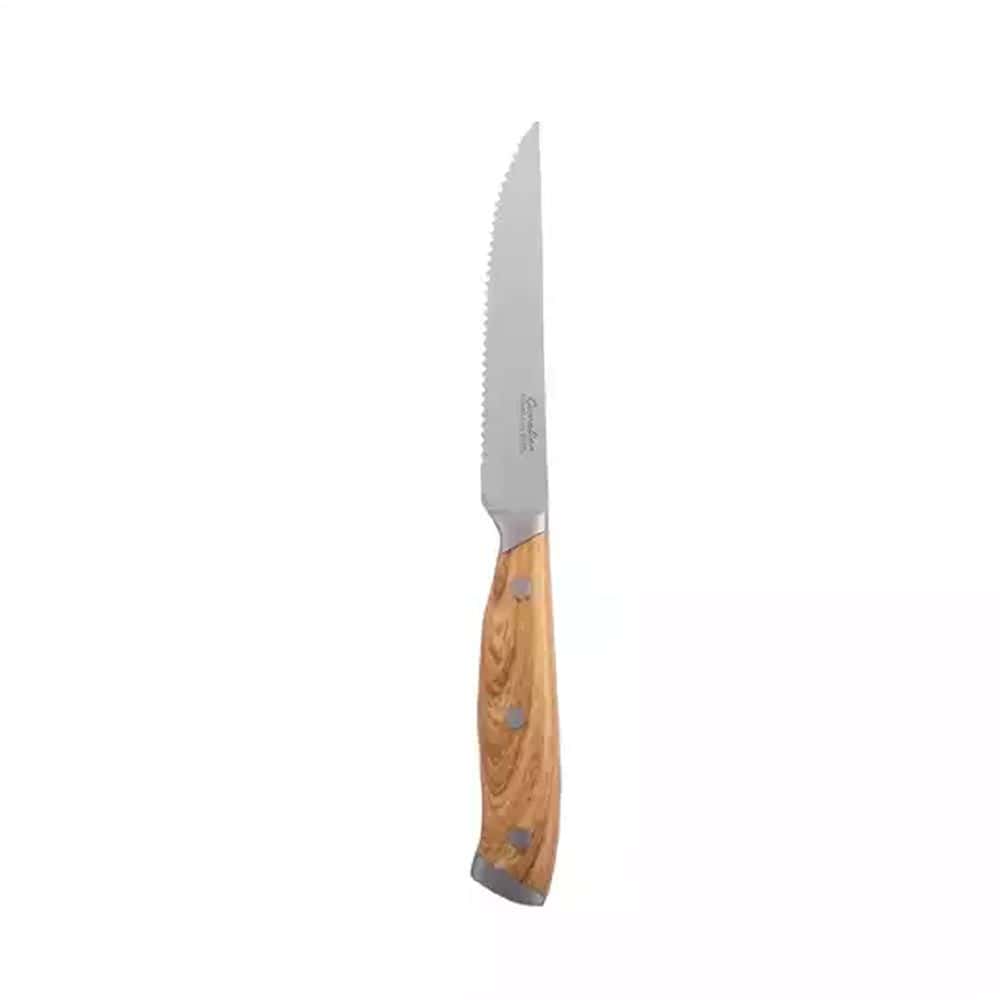 Steak Knife 245mm w/ ABS Wood Look Handle Harvest