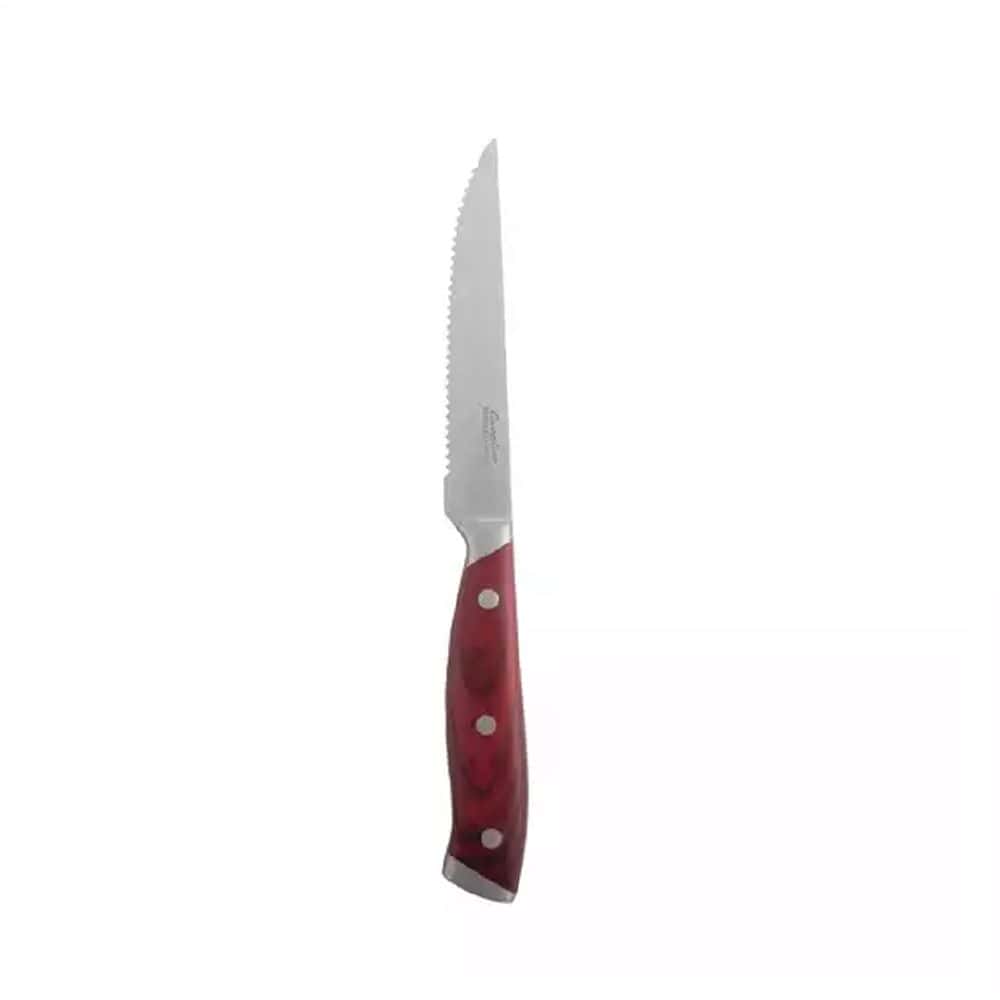 Steak Knife 245mm w/ ABS Wood Look Handle Auburn