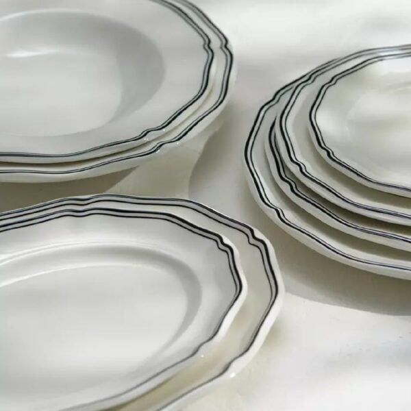 Oval Plate 300mmx230mm Astoria Ink