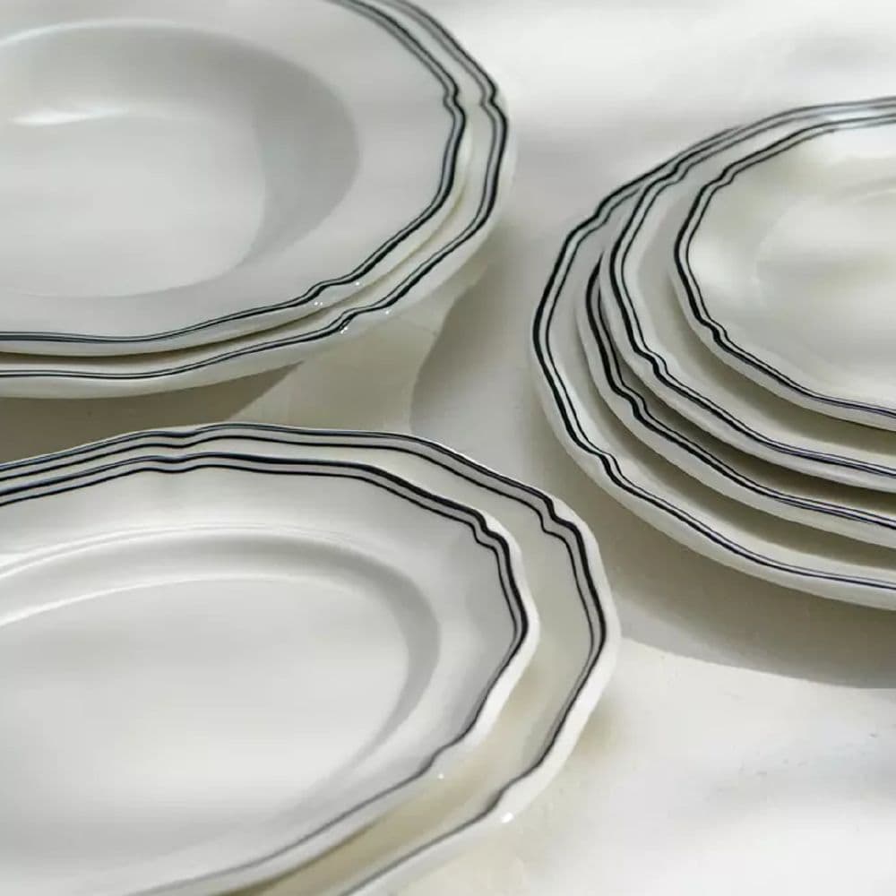 Oval Plate 300mmx230mm Astoria Ink