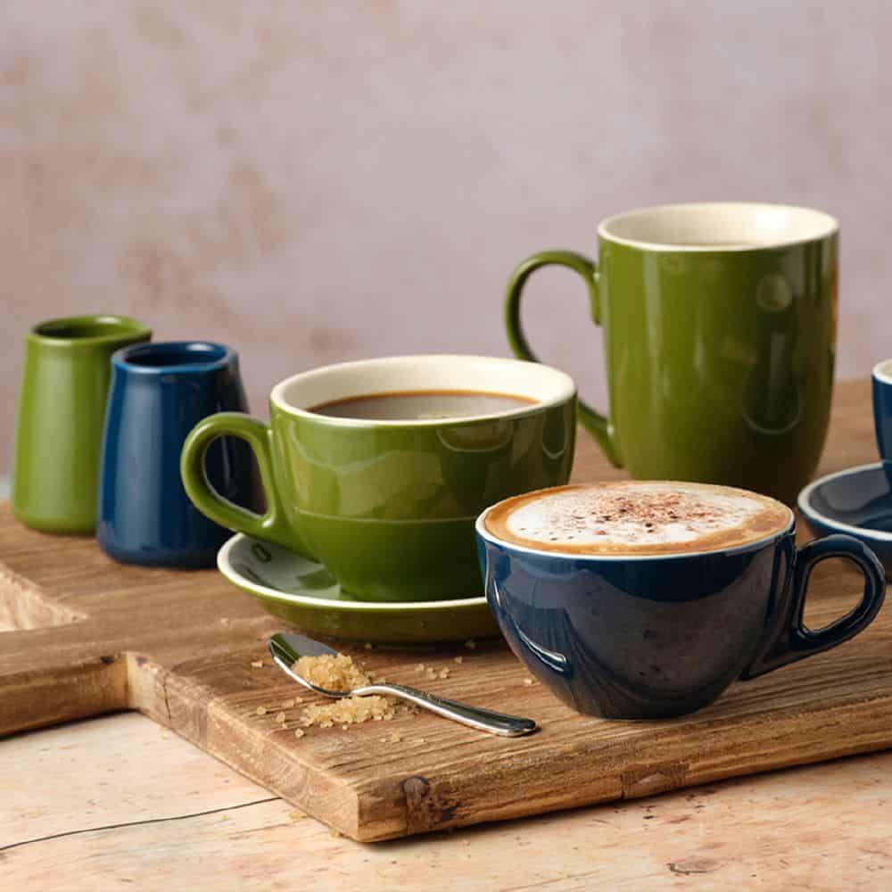 Cappucino Cup 220ml Denim Blue
