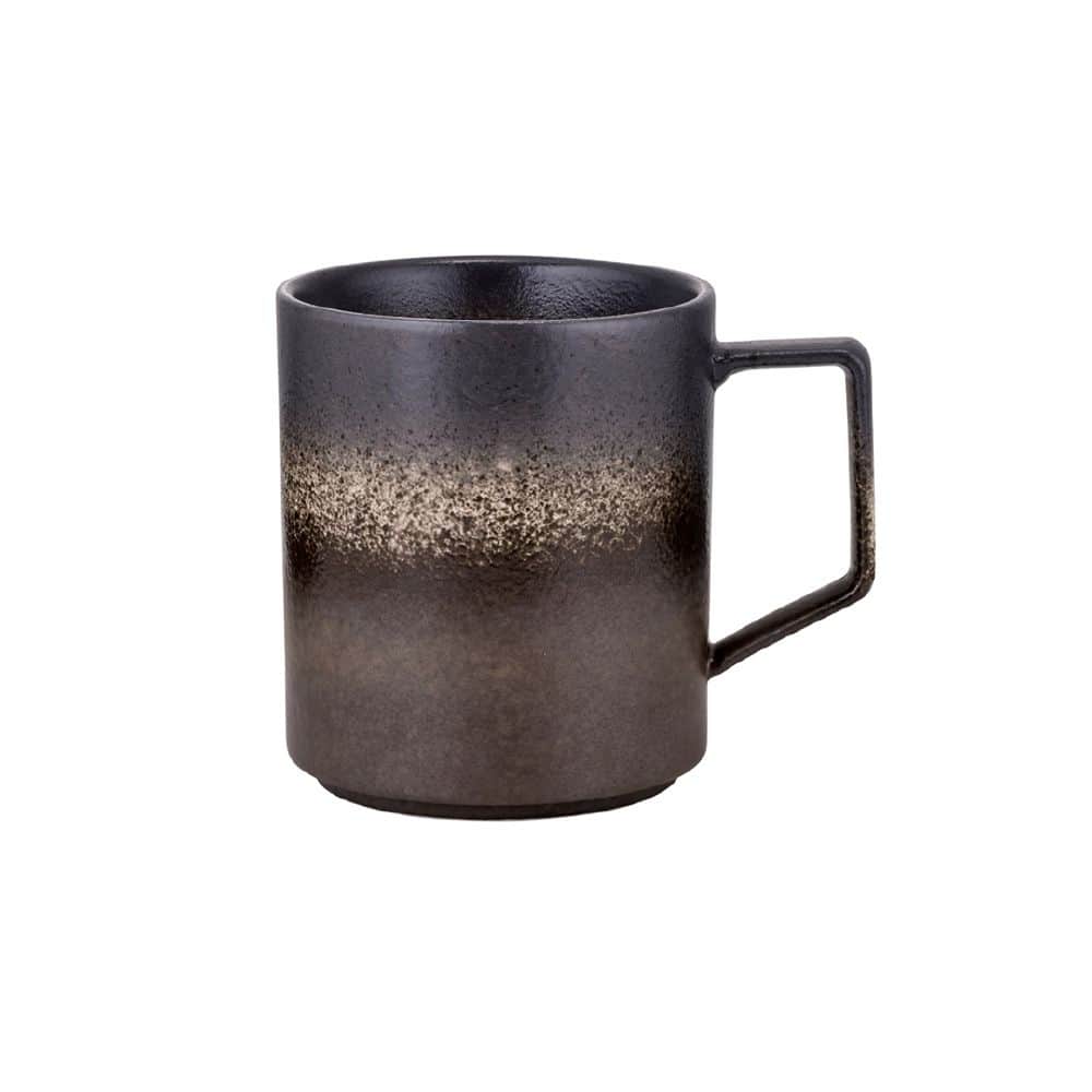 Straight Side Mug 380ml Tan Bark