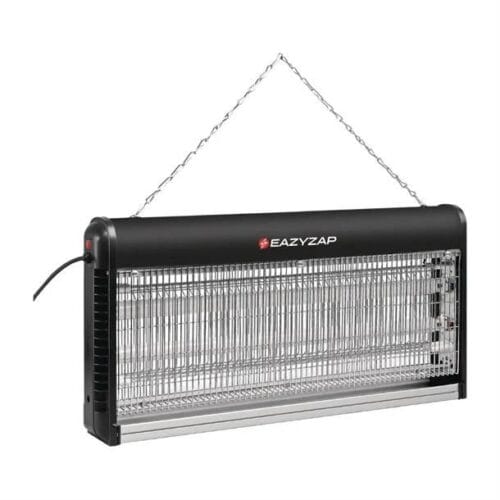 Eazyzap Bug Zapper LED w/ 2x 10W Bulb 20W, 10Amp - Black