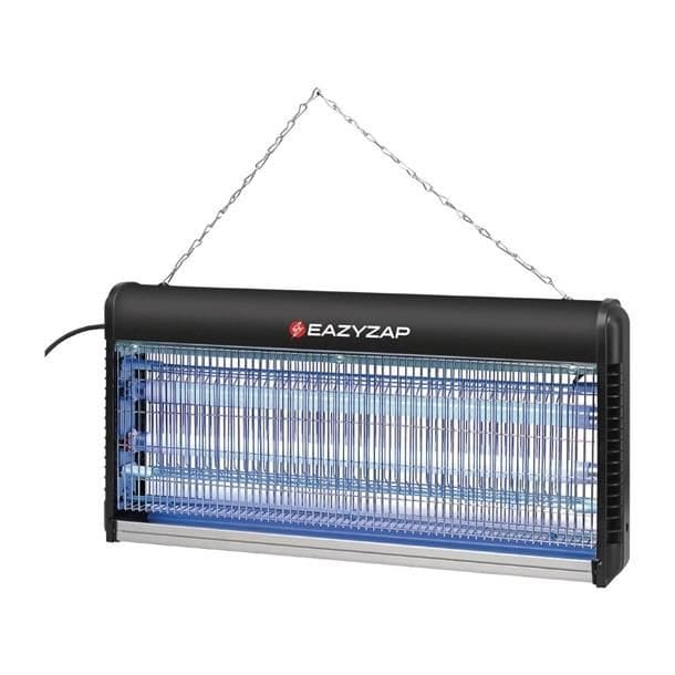 Eazyzap Bug Zapper LED w/ 2x 10W Bulb 20W, 10Amp - Black