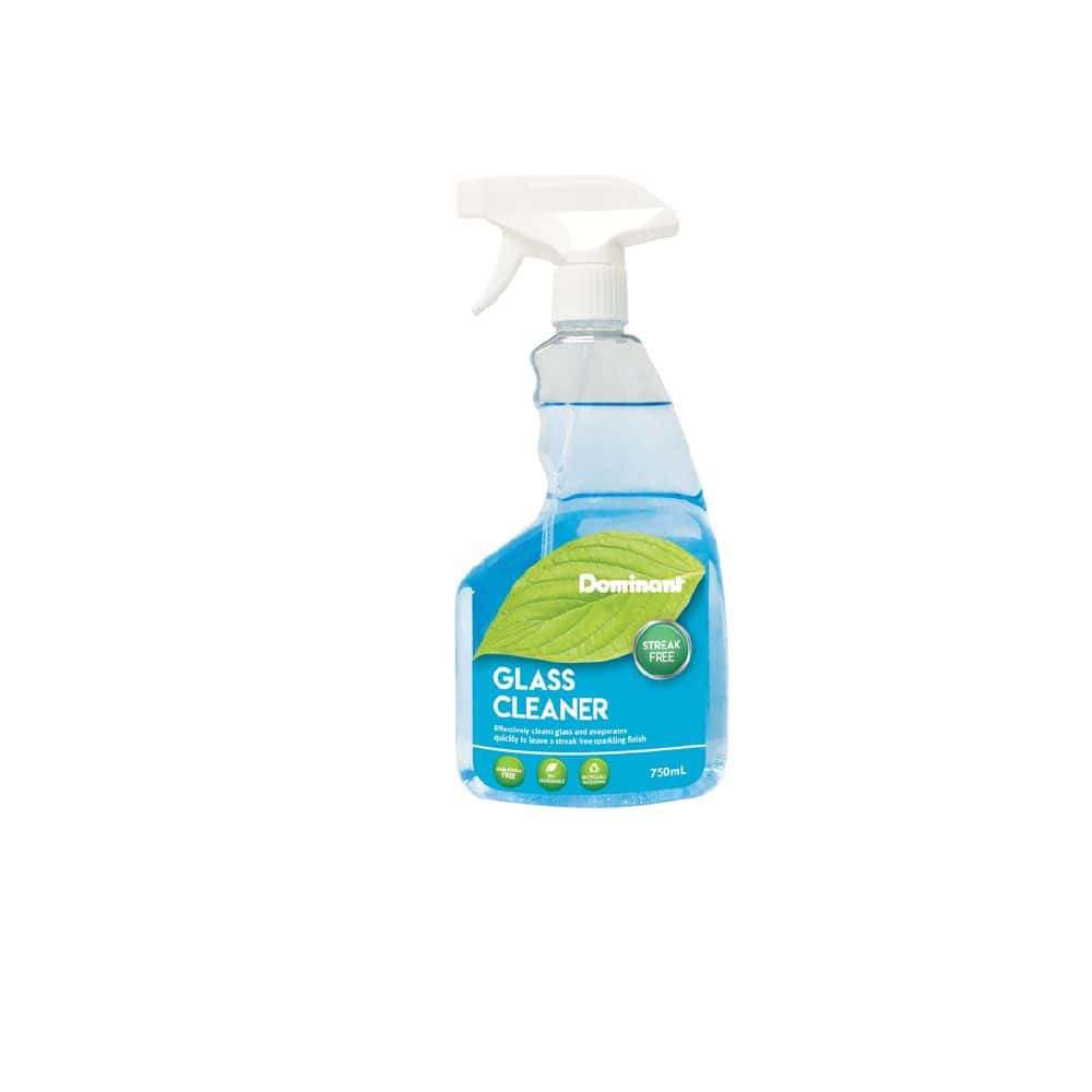 RTU Glass Cleaner 750ml Spray Bottle Dominant