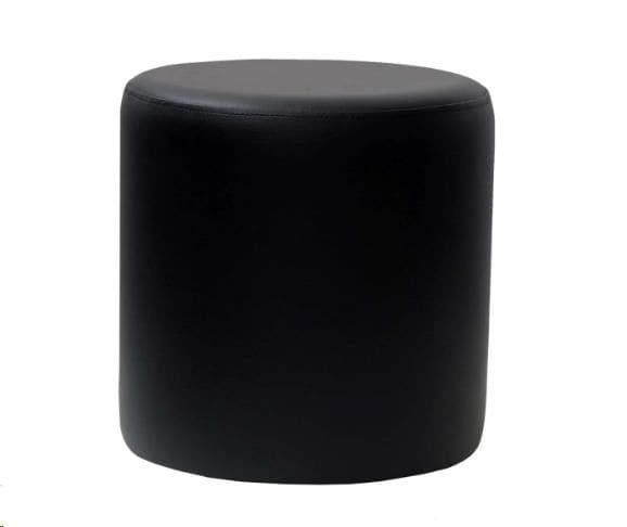 Ottoman Round Seat 450mm Vinyl Durafurn