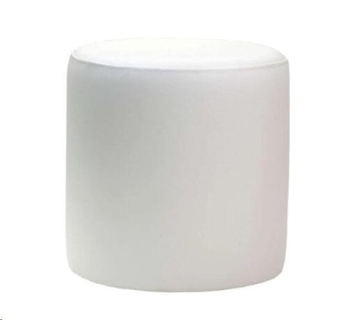 Ottoman Round Seat 450mm Vinyl Durafurn