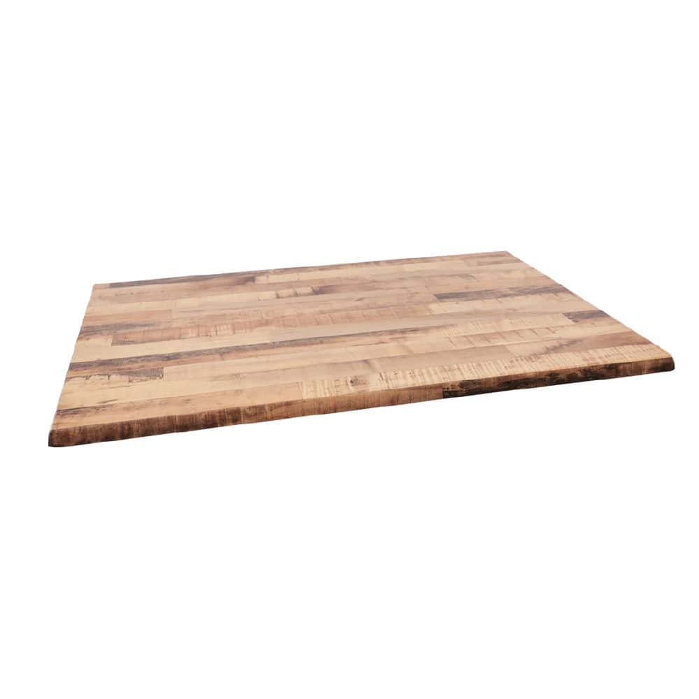 Table Top Rectangle 1200x800mm Werzalit - Rustic Kansas
