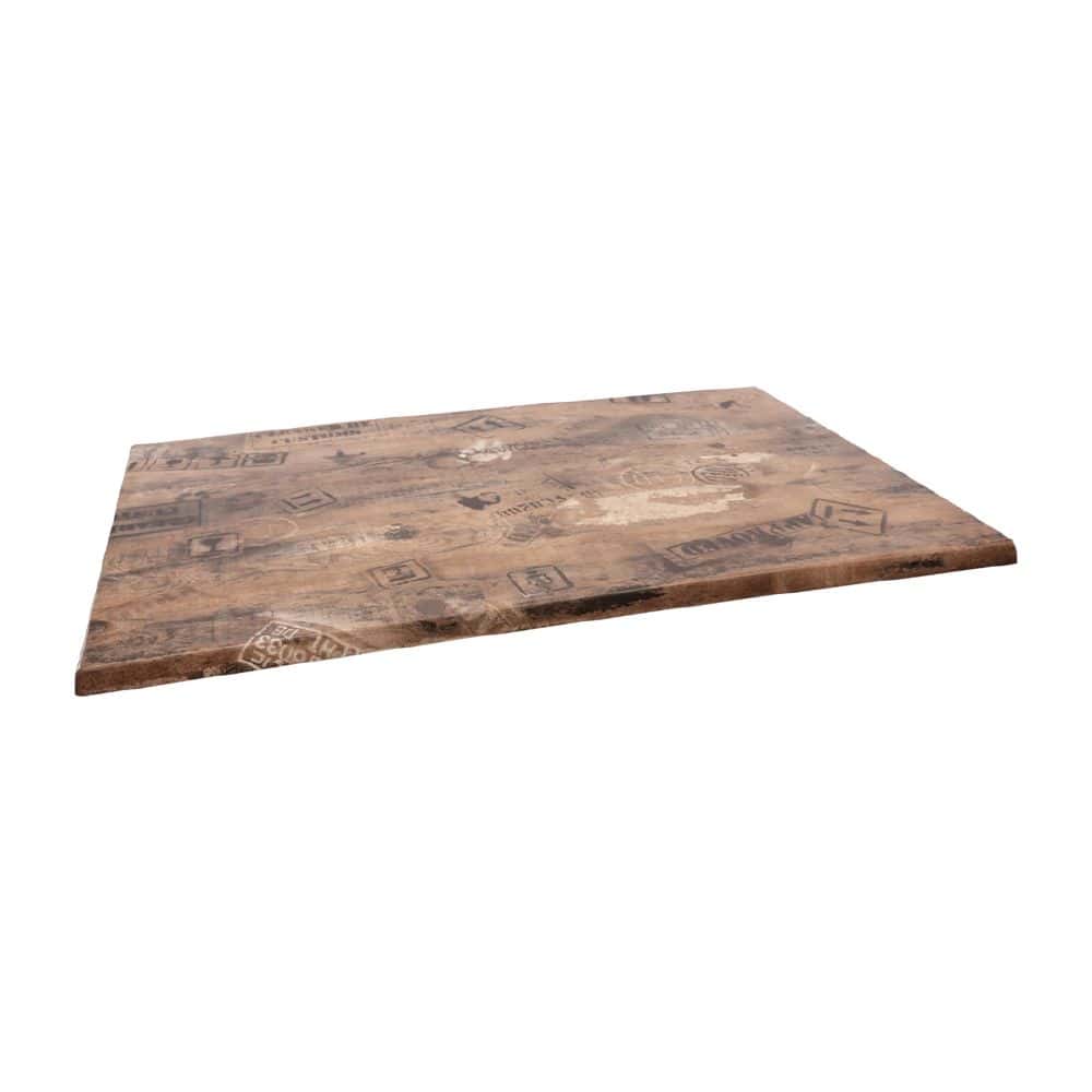 Table Top Rectangle 1200x800mm Werzalit - Ex Works
