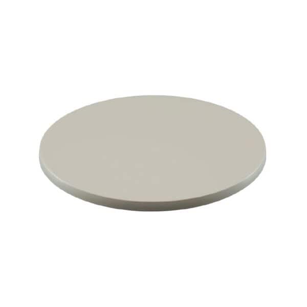 FL12811768254 Table Top Round 600mm Werzalit - White