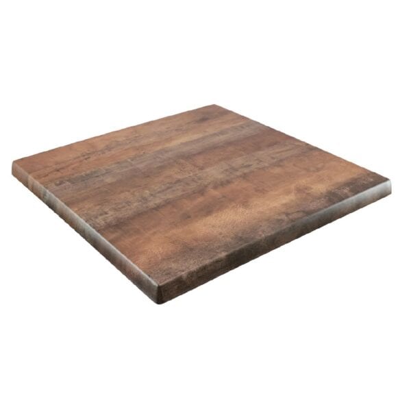 FL12811770110 Werzalit Table Top Square 600mm Duratop - Arizona