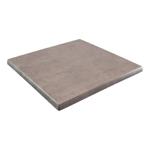 FL12811770286 Werzalit Table Top Square 600mm Duratop - City