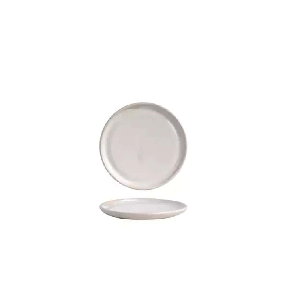 Gembrook Round Flat Coupe Plate 165mm Pottr - White