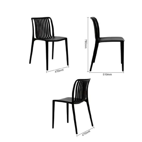 Cafe Chairs ( Set of 2) Verona