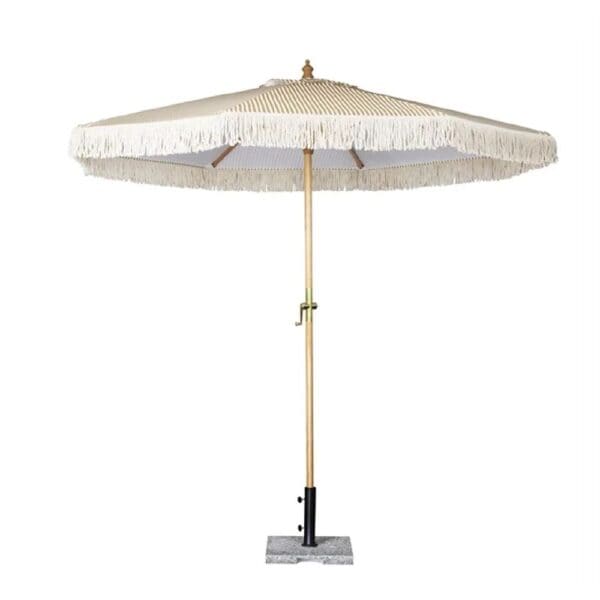 URFU508 Sicily Round Design Striped Umbrella 2500mm Bolero