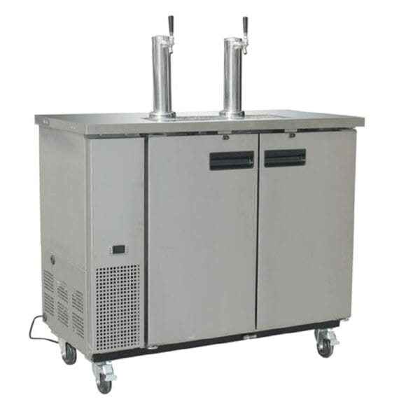 Polar G-Series Direct Draw Beer Dispenser (2 Keg 2 Tap) Stainless Steel