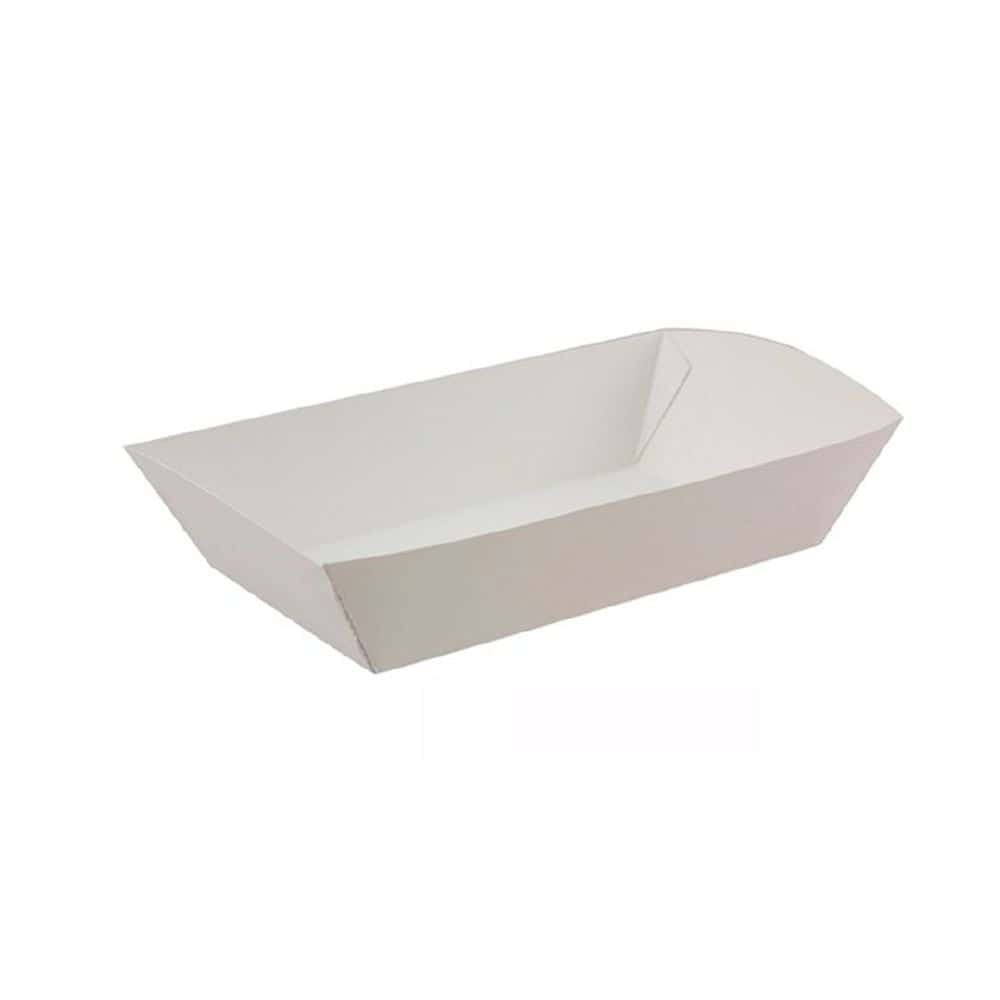 Tray Food Enviro Large Plain White