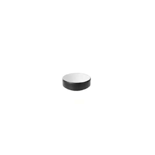 Melamine Stackable Sauce Dish 76mm White/Black