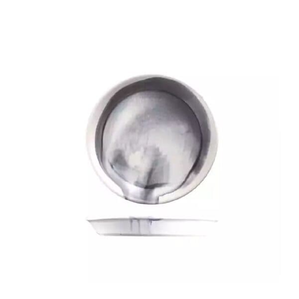 TI9205015B Finn Round Plate Tapered 150mm Pottr - Black Smoke