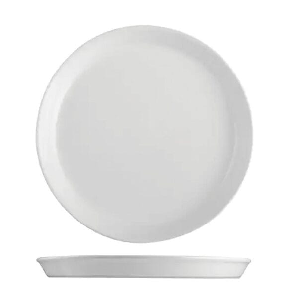 TI9205029 Finn Round Plate Tapered 290mm Pottr - White