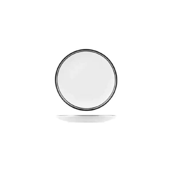 TINPR18BK Round Coupe Plate 180mm Nano Cru Black