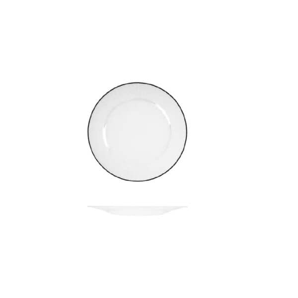 TIRHRP17BK Round Plate 170mm w/ Wide Rim Harriette