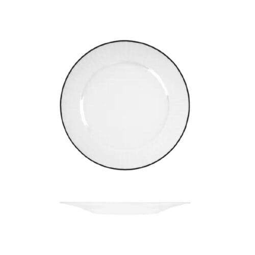 Round Plate 290mm w/ Wide Rim Harriette
