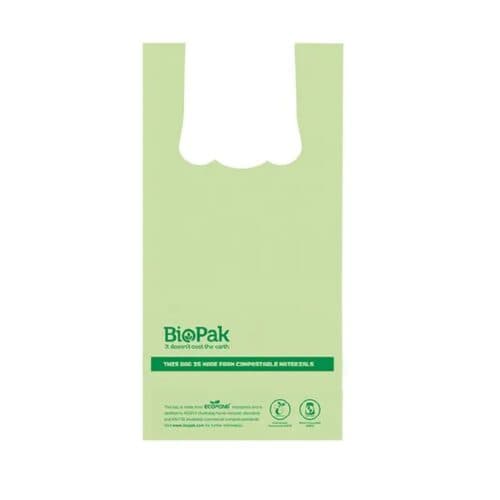 Garbage Bag 8L with Handle BioPlastic Green