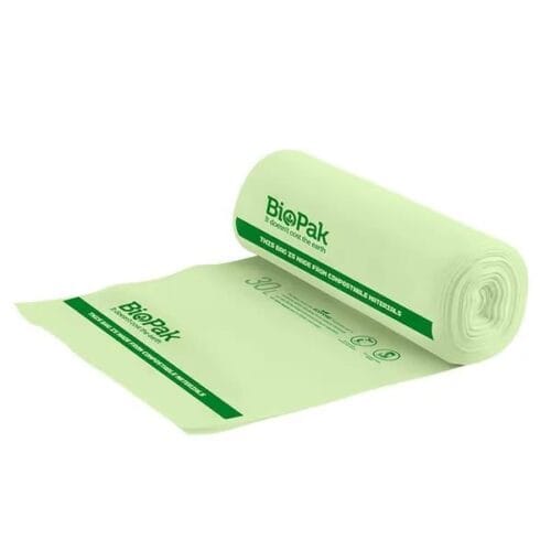 Garbage Bag 30L BioPlastic Green Roll