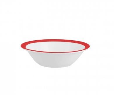 Oatmeal Bowl 155mm - Hot Chilli Red