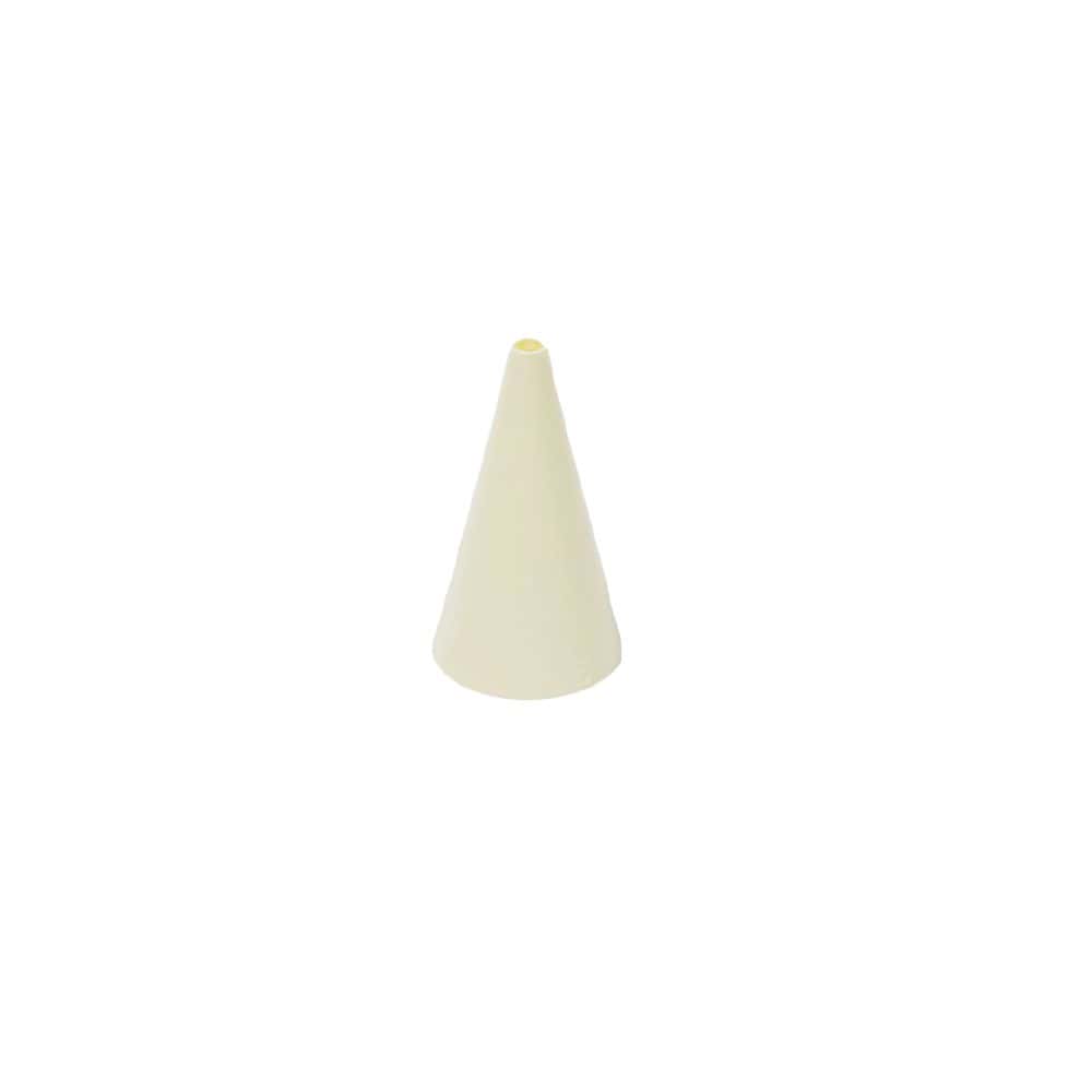 Piping Nozzle Size #1 33mmx60mm Plain PP Kookie - Ivory