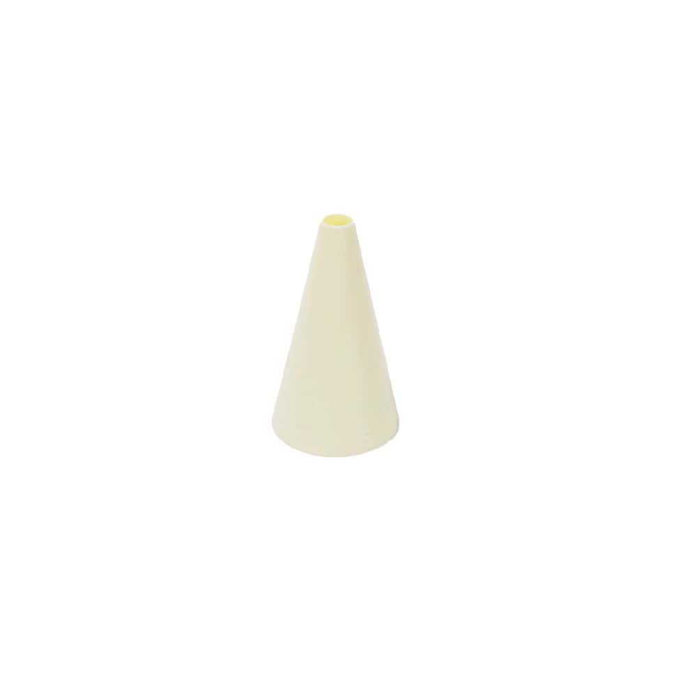 Piping Nozzle Size #3 33mmx60mm Plain PP Kookie - Ivory