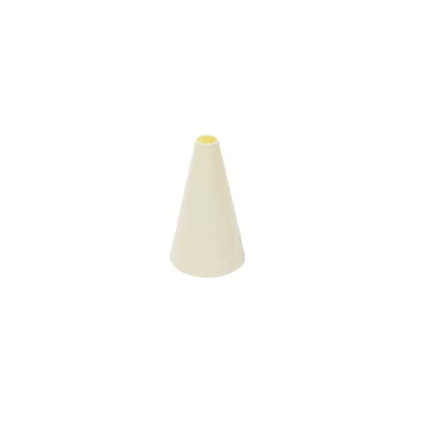 KH13135 Piping Nozzle Size #5 33mmx60mm Plain PP Kookie - Ivory