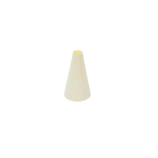 KH13137 Piping Nozzle Size #7 33mmx60mm Plain PP Kookie - Ivory